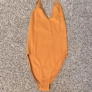 Orange Bodysuit